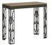 Console extensible design bois et acier anthracite Kiza evolution - Photo n°6