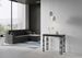 Console extensible design bois et acier anthracite Kiza evolution - Photo n°2