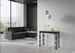 Console extensible design bois et acier anthracite Kiza evolution - Photo n°6