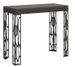 Console extensible design bois et acier anthracite Kiza evolution - Photo n°1