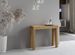 Console extensible en bois moderne Naxo - Photo n°2