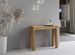 Console extensible en bois moderne Naxo - Photo n°2