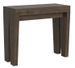 Console extensible en bois pieds forme V Kristo - Photo n°1