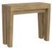 Console extensible en bois pieds forme V Kristo - Photo n°6