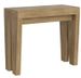 Console extensible en bois pieds forme V Kristo - Photo n°1