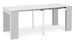 Console extensible laqué blanc Kinno 42/197 cm - Photo n°1