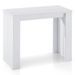 Console extensible mélaminé Kunz 90x40/190 cm - Photo n°1