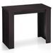 Console extensible mélaminé Kunz 90x40/190 cm - Photo n°1