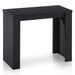 Console extensible mélaminé Kunz 90x40/190 cm - Photo n°1