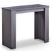 Console extensible mélaminé Kunz 90x40/190 cm - Photo n°1