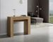 Console extensible moderne en bois Madone - Photo n°8