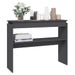 Console Gris 102x30x80 cm - Photo n°1