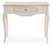 Console JARA – Bois de paulownia beige – 2 tiroirs – 90 cm - Photo n°1