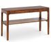 Console VALENCIA – Bois massif d’acajou – 120 cm - Photo n°1