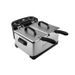 CONTINENTAL EDISON FRIN friteuse - 5 litres - 2 cuves - inox - Photo n°2
