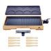 CONTINENTAL EDISON PC1500BB Plancha Gril Crepe party - 1500W - Photo n°1