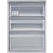CONTINENTAL EDISON - Réfrigérateur congélateur bas 268L - Froid statique - Poignées inox - Silver - Photo n°5