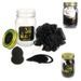 COSMETIC CLUB Coffret nettoyage en bocal Mason Jar Beauté - 3 pieces - Noir - Photo n°4