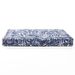 COTTON WOOD Matelas de sol coton imprimé - 60 x 120 x 15 cm - Blue Palm - Photo n°2