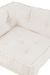 Coussin siège d'angle coton blanc Linah 75 x 79 x 46 cm - Photo n°8