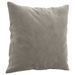 Coussins décoratifs 2 pcs Gris clair 40x40 cm Velours - Photo n°3