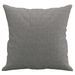 Coussins décoratifs 2 pcs Gris foncé 40x40 cm Tissu - Photo n°4