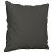 Coussins décoratifs 2 pcs Gris foncé 40x40 cm Tissu microfibre - Photo n°3