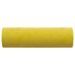 Coussins décoratifs 2 pcs Jaune Ø15x50 cm Velours - Photo n°4