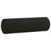 Coussins décoratifs 2 pcs Noir Ø15x50 cm Tissu - Photo n°3