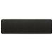 Coussins décoratifs 2 pcs Noir Ø15x50 cm Tissu - Photo n°4