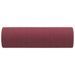 Coussins décoratifs 2 pcs Rouge bordeaux Ø15x50 cm Tissu - Photo n°4