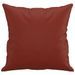 Coussins décoratifs 2 pcs Rouge bordeaux 40x40 cm Similicuir - Photo n°4