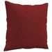 Coussins décoratifs 2 pcs Rouge bordeaux 40x40 cm Tissu - Photo n°3