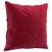 Coussins décoratifs 2 pcs Rouge bordeaux 40x40 cm Velours - Photo n°3