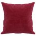 Coussins décoratifs 2 pcs Rouge bordeaux 40x40 cm Velours - Photo n°4