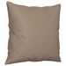 Coussins décoratifs 2 pcs Taupe 40x40 cm Tissu microfibre - Photo n°3