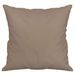 Coussins décoratifs 2 pcs Taupe 40x40 cm Tissu microfibre - Photo n°4