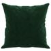 Coussins décoratifs 2 pcs Vert foncé 40x40 cm Velours - Photo n°4