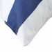 Coussins décoratifs 4 pcs bleu et blanc 40x40 cm tissu - Photo n°6