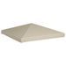 Couverture de toit de belvédère 310 g / m² 3x3 m Beige - Photo n°4