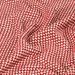 Couverture en coton 125 x 150 cm Rouge - Photo n°2