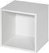 Cube combinable laqué blanc Clic - Photo n°1