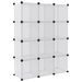 Cubes de rangement 12 pcs avec portes Transparent PP - Photo n°6