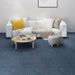 Dalles de tapis de sol 16 pcs 4 m² 25x100 cm Bleu - Photo n°1