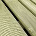 Dalles de terrasse 24 pcs 50x50 cm Bois Vert - Photo n°2