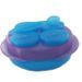DBB REMOND BabySnack (4 petits pots + 1 cuillere) - Violet & Turquoise - Photo n°1
