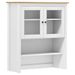 Dessus de buffet Hill Range Blanc 90x33x100 cm Pin solide 2 - Photo n°1