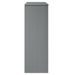 Dessus de buffet MOLDE Gris 90x35x100 cm Bois massif de pin - Photo n°6