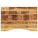 Dessus de bureau avec courbe 100x60x2,5 cm manguier massif brut - Photo n°1
