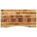 Dessus de bureau avec courbe 140x60x2,5 cm manguier massif brut - Photo n°1